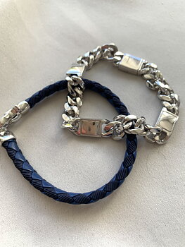 Bear braided brace blue - 19 