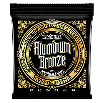 Ernie Ball EB-2566 Aluminium Bronze Acoustic 012-054
