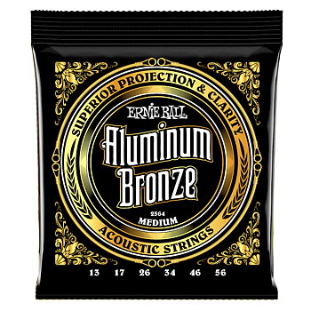 Ernie Ball EB-2564 Aluminium Bronze Acoustic 013-056