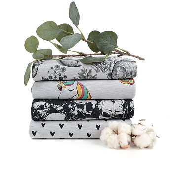SWEET ANIMALS - GRAY MELANGE COLLEGE