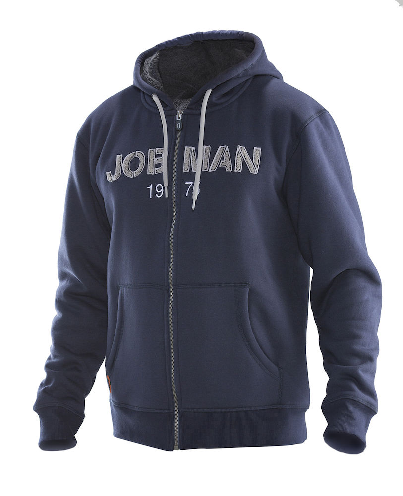 Jobman 5154 Hoodie Vintage Fodrad - 4
