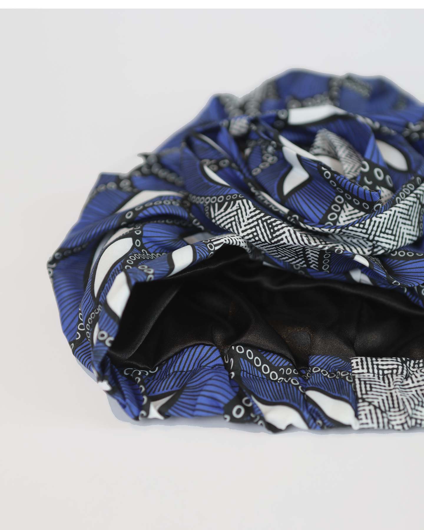 Turban - Abeni - Blå - 3