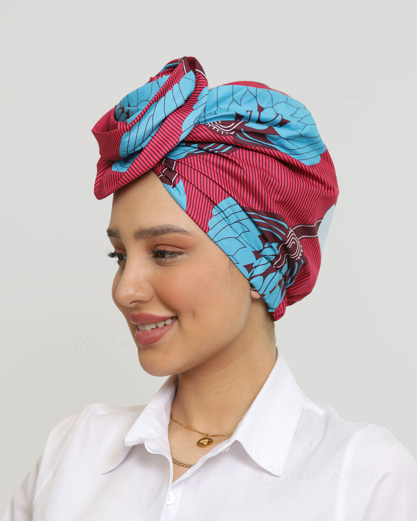 Turban - Abeni - Rose - 2