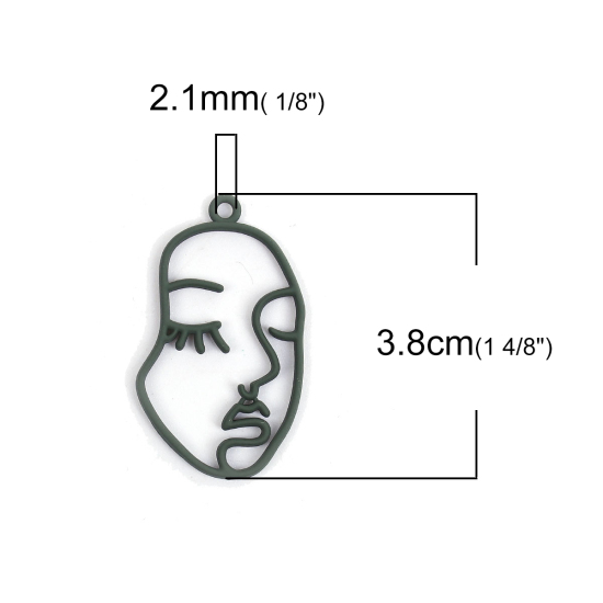 Charm - Face Green