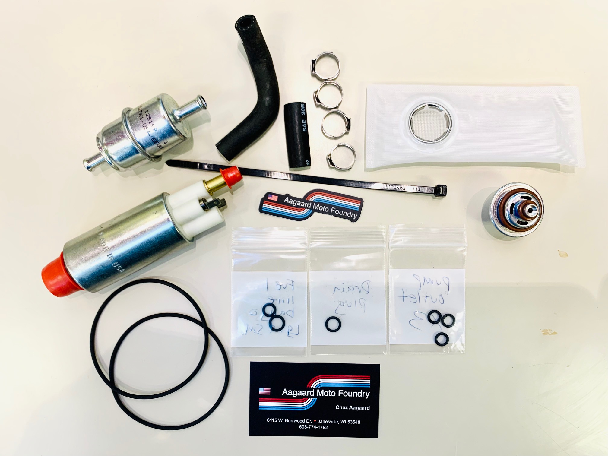 Benzinpumpen Reparaturkit Buell early XB (Start bis 9/04) Aagaard USA