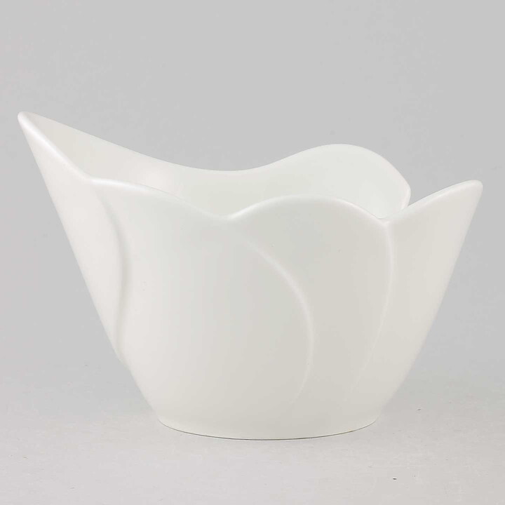 Heljä Liukko-Sundström (Tuuli 1983) White Flower Bowl 13 cm