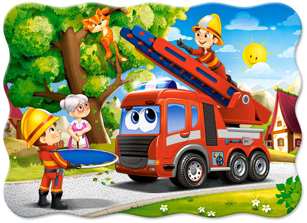 Firefighters to the Rescue, 30-bitarspussel (B-03792)