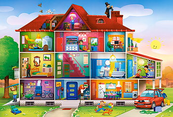House Life, 40-bitarspussel Maxi (B-040346)