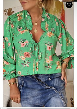 Blossom Blouse green