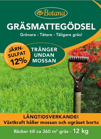 Botana Gräsmattegödsel 12 Kg   VM8035