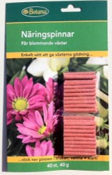 Näringspinnar Blommande Växter Långtidsverkande  40 x 1 g  VM8039