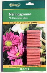 Näringspinnar Blommande Växter Långtidsverkande  40 x 1 g  VM8039