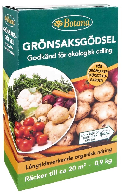 Grönssaksgödsel KRAV  VM8032