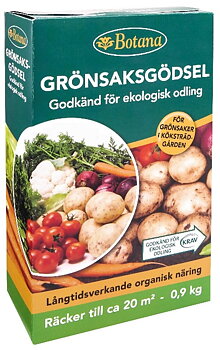 Grönssaksgödsel KRAV  VM8032