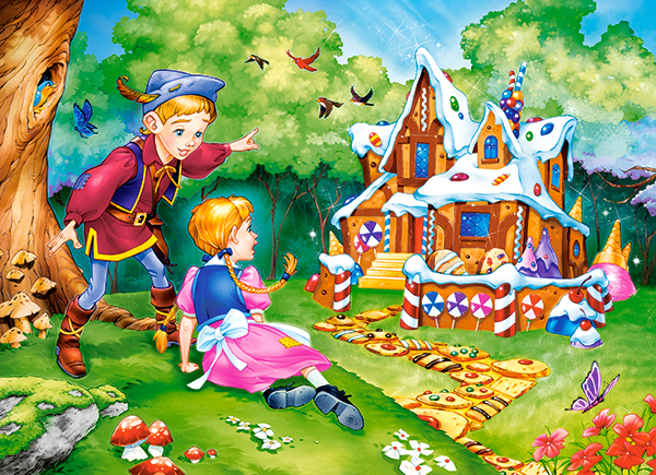 Hansel and Gretel, 70-bitarspussel (B-070145)