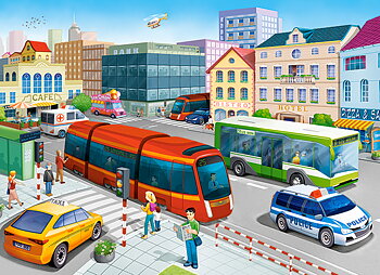 City Square, puslespil med 100 brikker (B-111183)