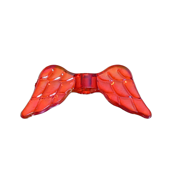 Wings - acrylic  red AB - 2
