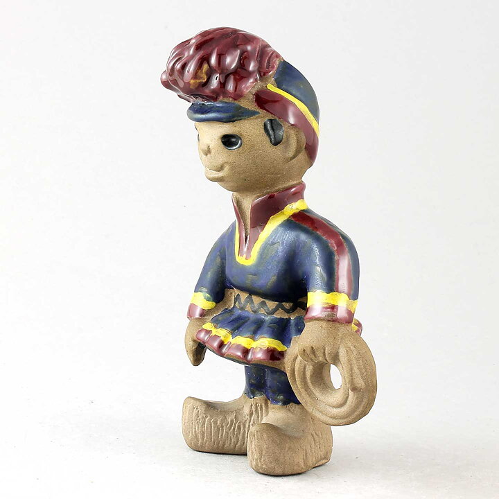 Dorothy Clough (1957) Laponian Boy Figurine 16 cm