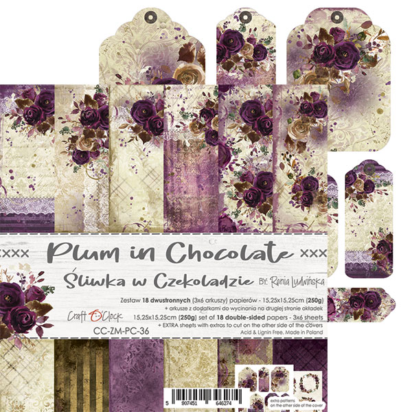 CoC 6x6 -Plum in Chocolate