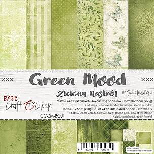 Craft o Clock 6x6 PPad -Green Mood 