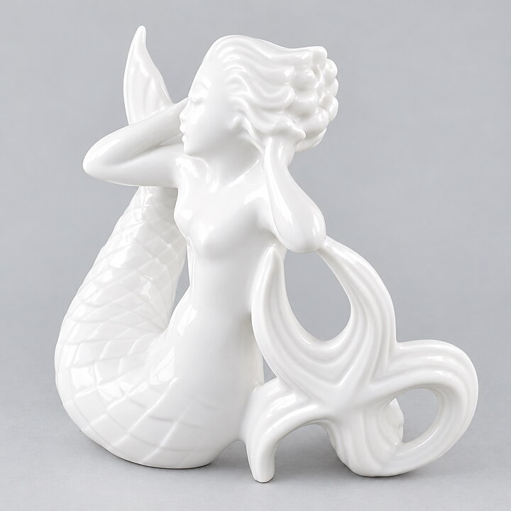 Harald Salomon (1943) Mermaid with Classicist Expression 12 cm  [Sample Images]