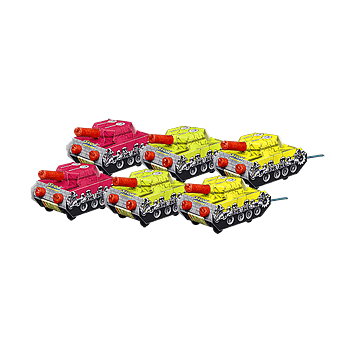 MONSTER TANKS, 6-PACK Art. nr. 710