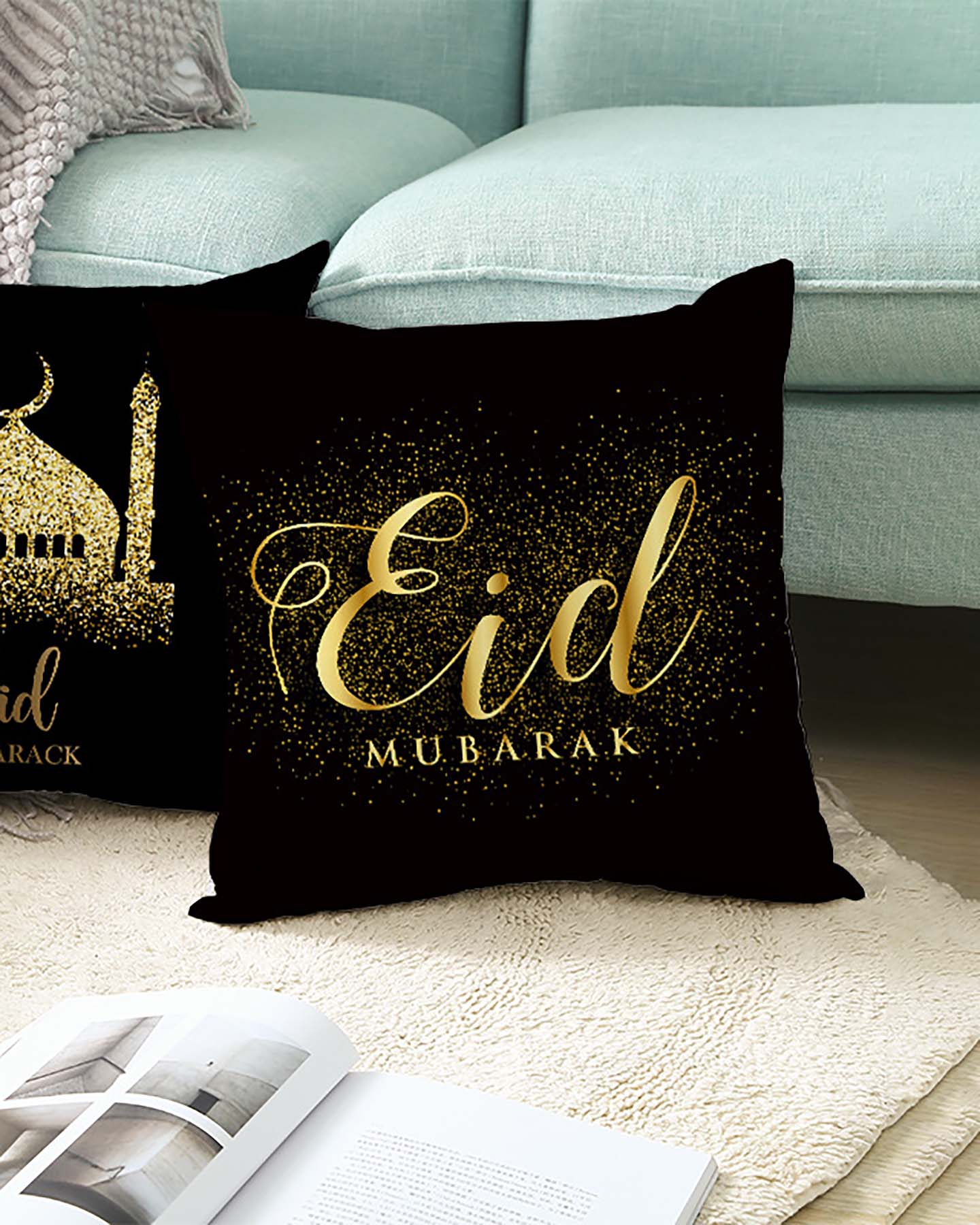 Ramadan Decoration - Pillow case - Eid