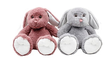 Gosedjur Kanin Isa, Grå - Molli Toys