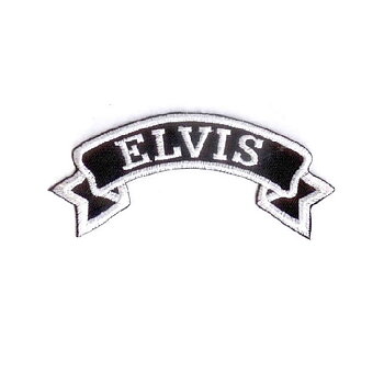 ELVIS Brodyrmärke. (10,5x4,5cm)