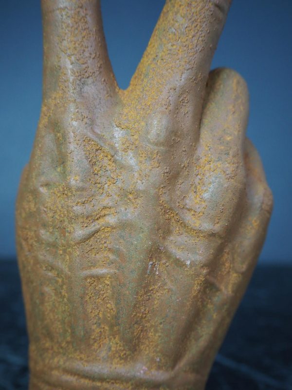 Hand rusty brown - 5