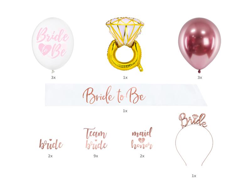 Bröllopsfestlåda Bride To Be