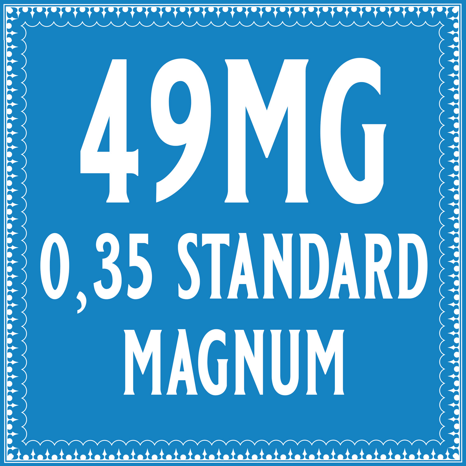35/49  Magnum Cartridge
