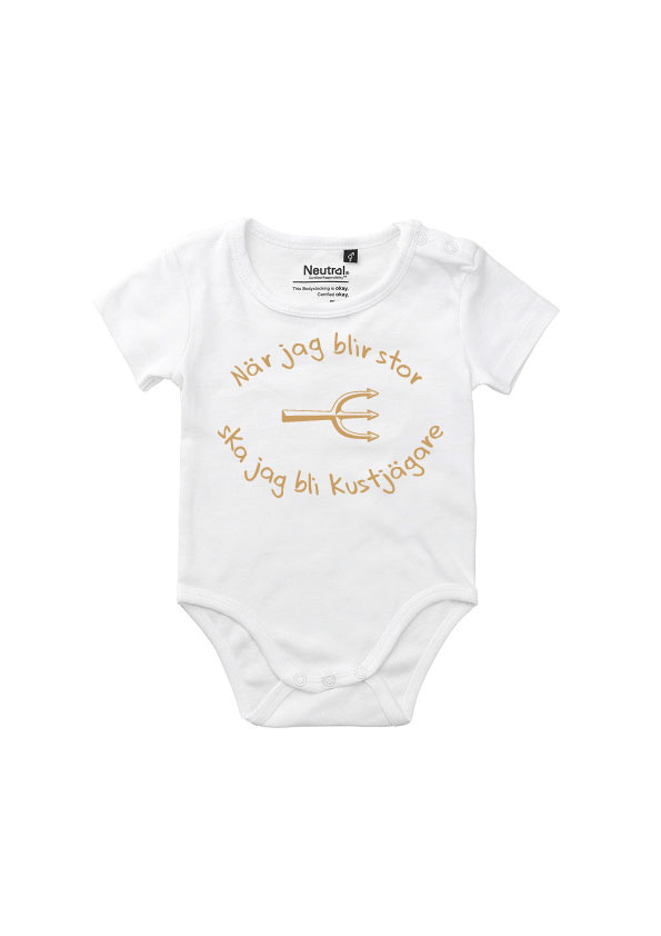 Babybody med korta ärmar - 4