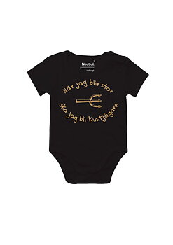 Babybody med korta ärmar