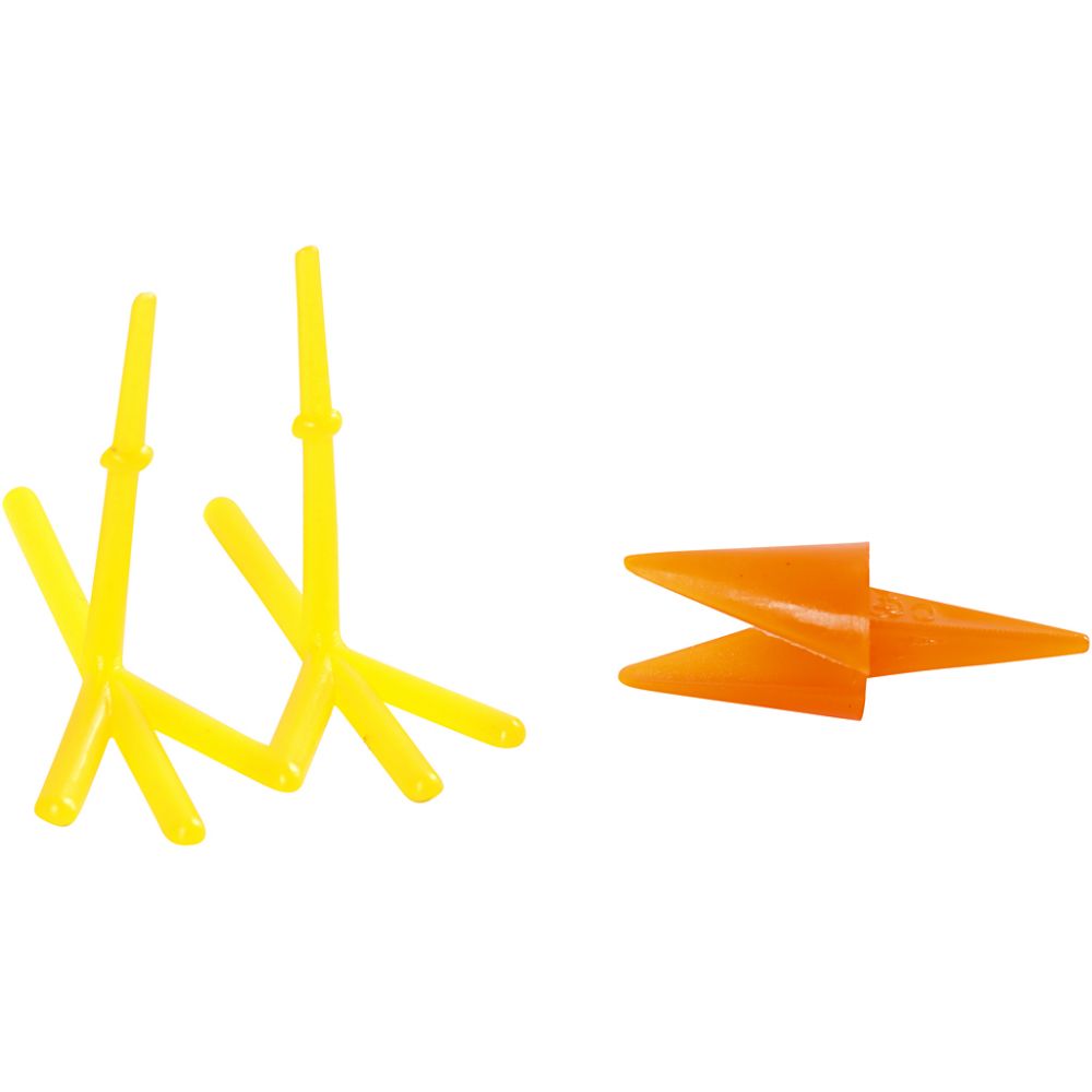 Kycklingnäbb och -fötter