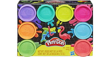 Play-Doh Leklera 8-Pack, Neon