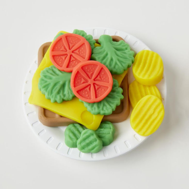 Play-Doh Leklera, Kitchen Creations Cheesy Sandwich - 3