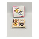 Hero Arts Rubber Stamps Second Hand- Cat Portraits