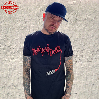 NEW YORK DOLLS - T-SHIRT, LIPSTICK LOGO