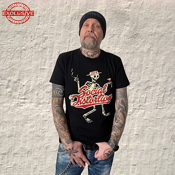 SOCIAL DISTORTION - T-SHIRT, VINTAGE 1979