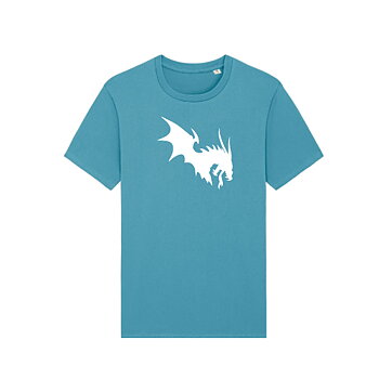 NärCon White Dragon T-shirt Ocean Blue