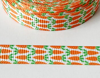 Printed ribbon carrot 10mm