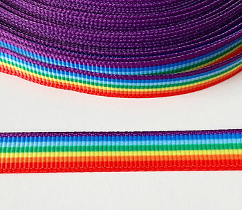 Printed ribbon pride 10mm