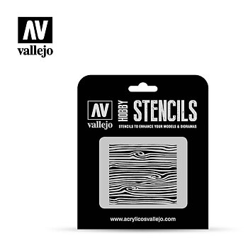 Sjabloon Hout 12,5 cm x 12,5 cm