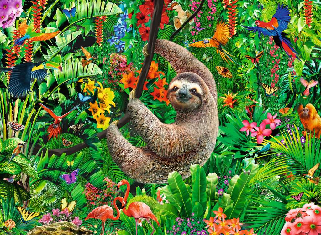 Slow-mo Sloth 300 XXL Bitar Ravensburger
