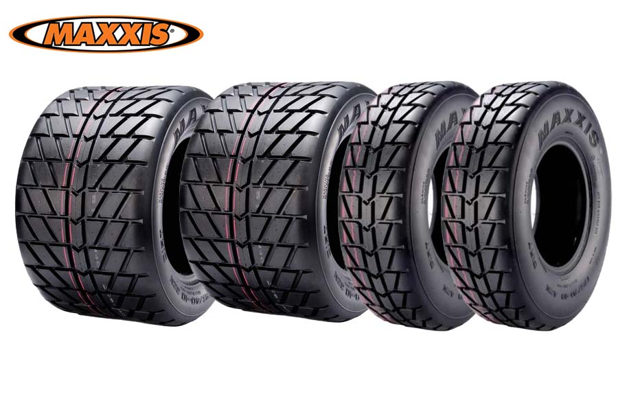 ATV Däckpaket 25x8-12 & 25x10-12 Maxxis Streetmaxx – Vägdäck E-märkt