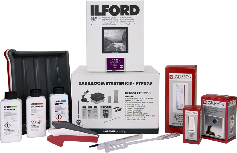 Ilford + Paterson Darkroom Starter Kit