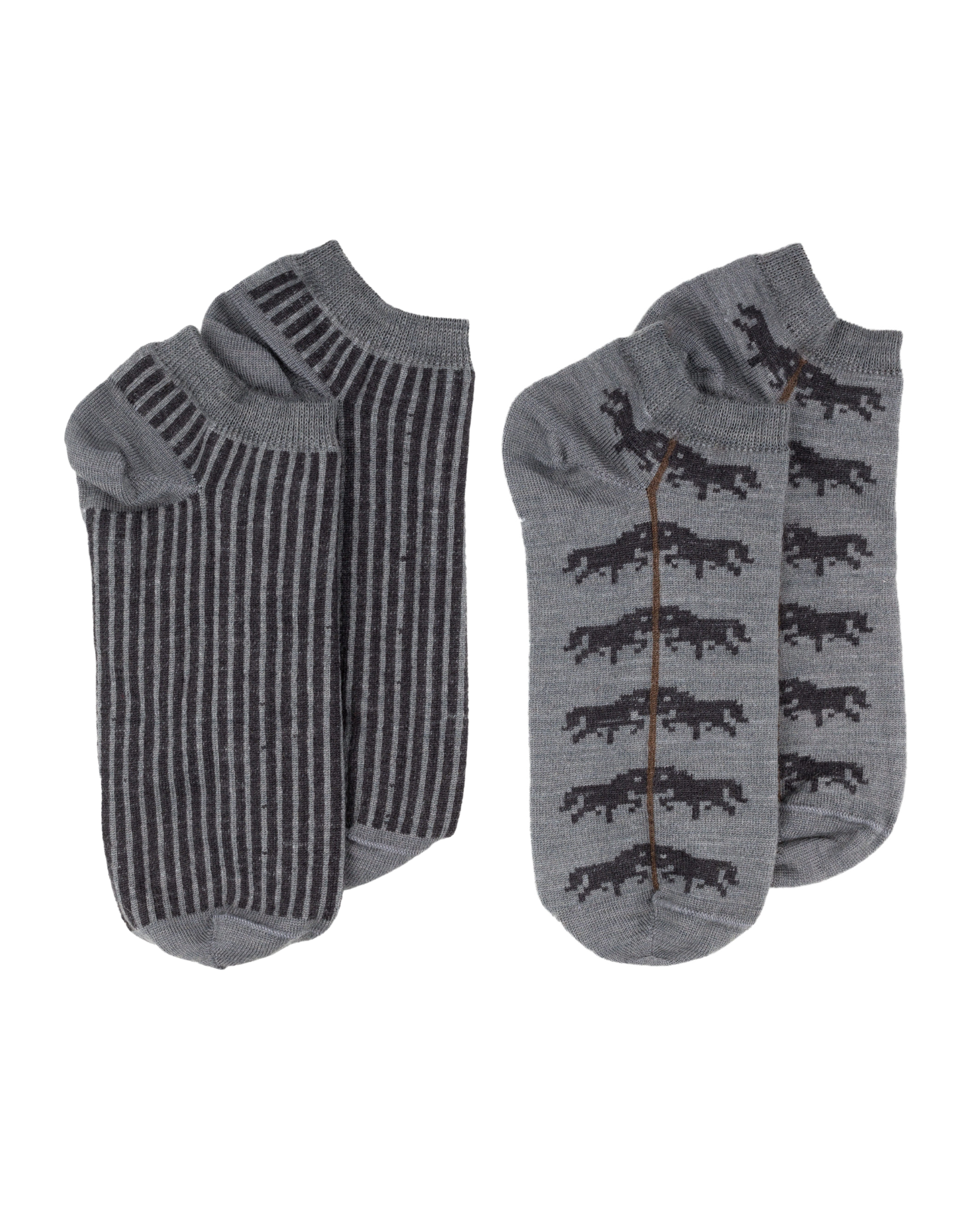 2 PAARE YGGDRASIL LIV, MERINOWOLLE SNEAKER SOCKEN