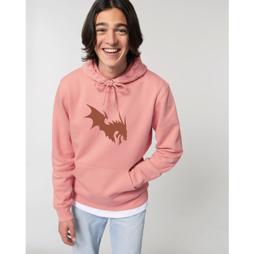 NärCon Tone in Tone Dragon Hoodie Pink - 2