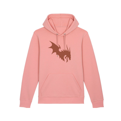 NärCon Tone in Tone Dragon Hoodie Pink